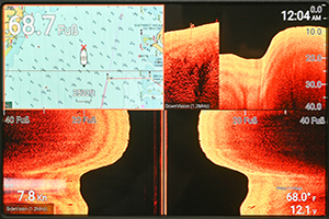 Sidescan beim Echolot